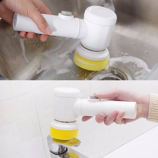 5-in-1 Electric Magic Cleaning Brush – Your All-in-One Cleaning Partner!