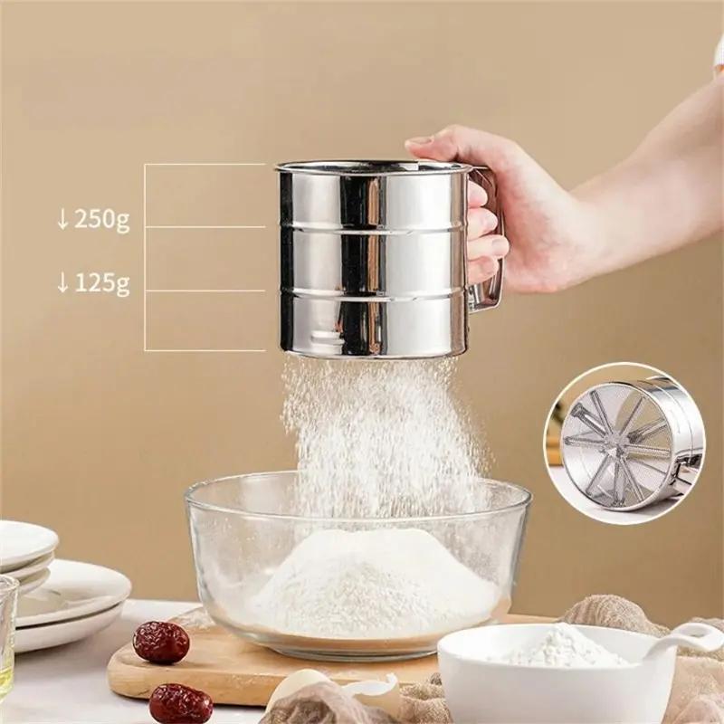 Stainless Steel Flour Sifter | semi-automatic