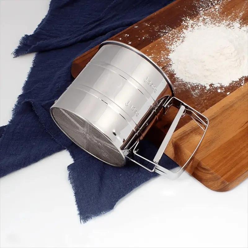 Stainless Steel Flour Sifter | semi-automatic