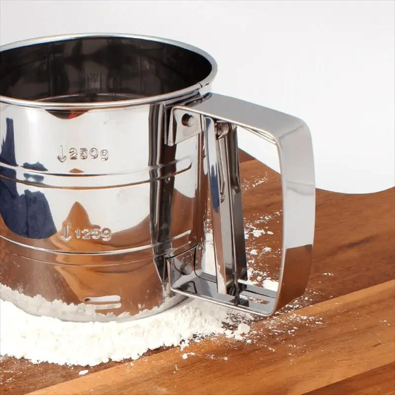 Stainless Steel Flour Sifter | semi-automatic