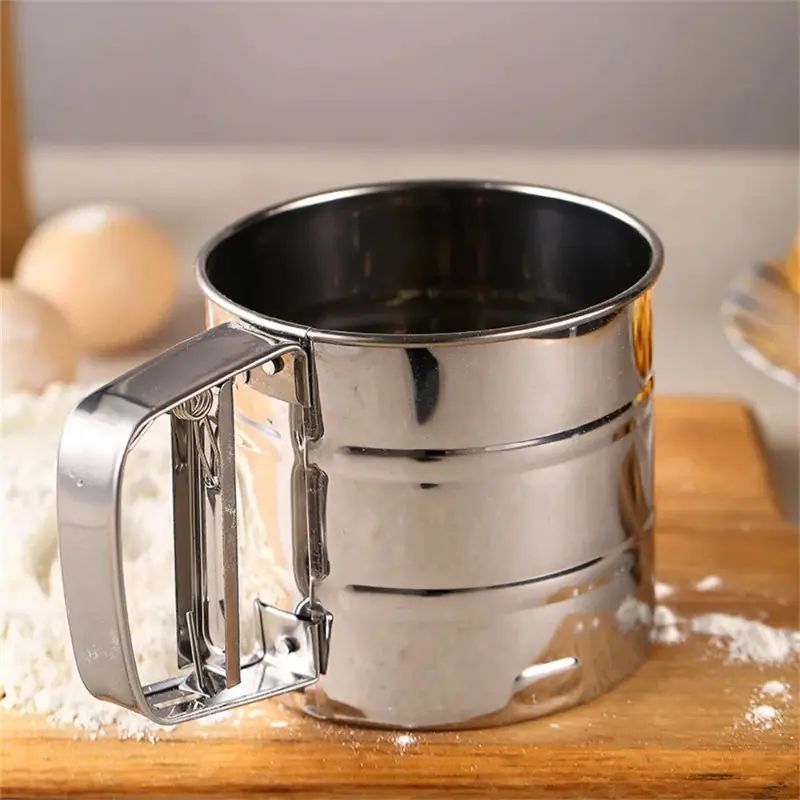 Stainless Steel Flour Sifter | semi-automatic