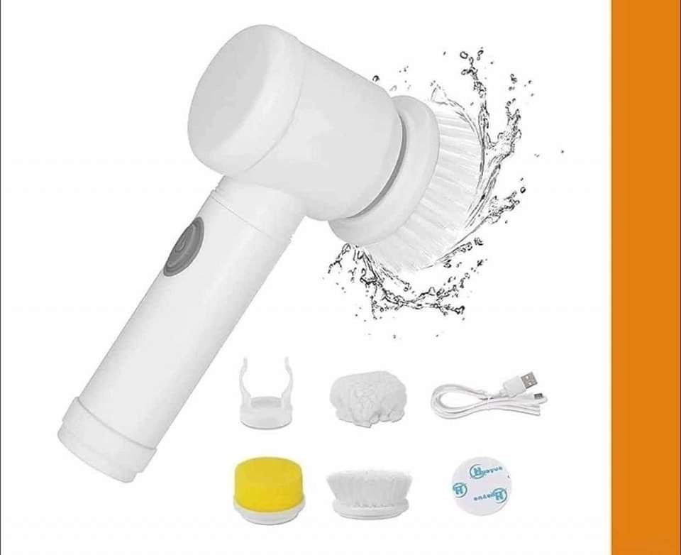 5-in-1 Electric Magic Cleaning Brush – Your All-in-One Cleaning Partner!