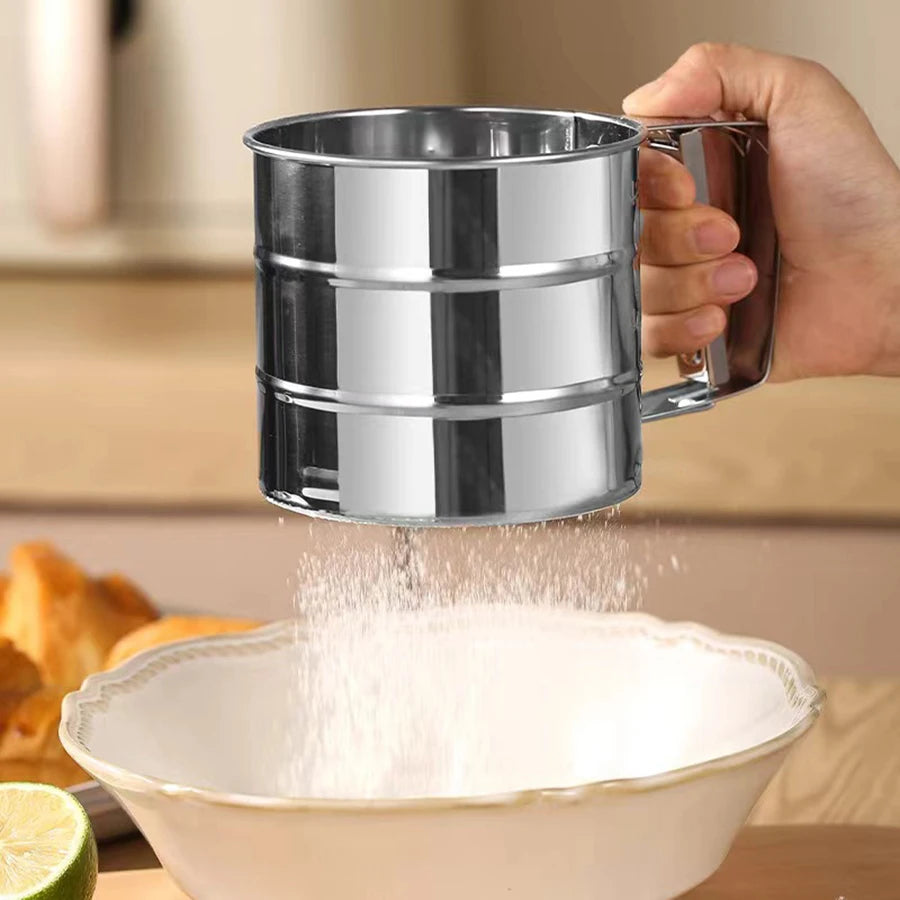 Stainless Steel Flour Sifter | semi-automatic